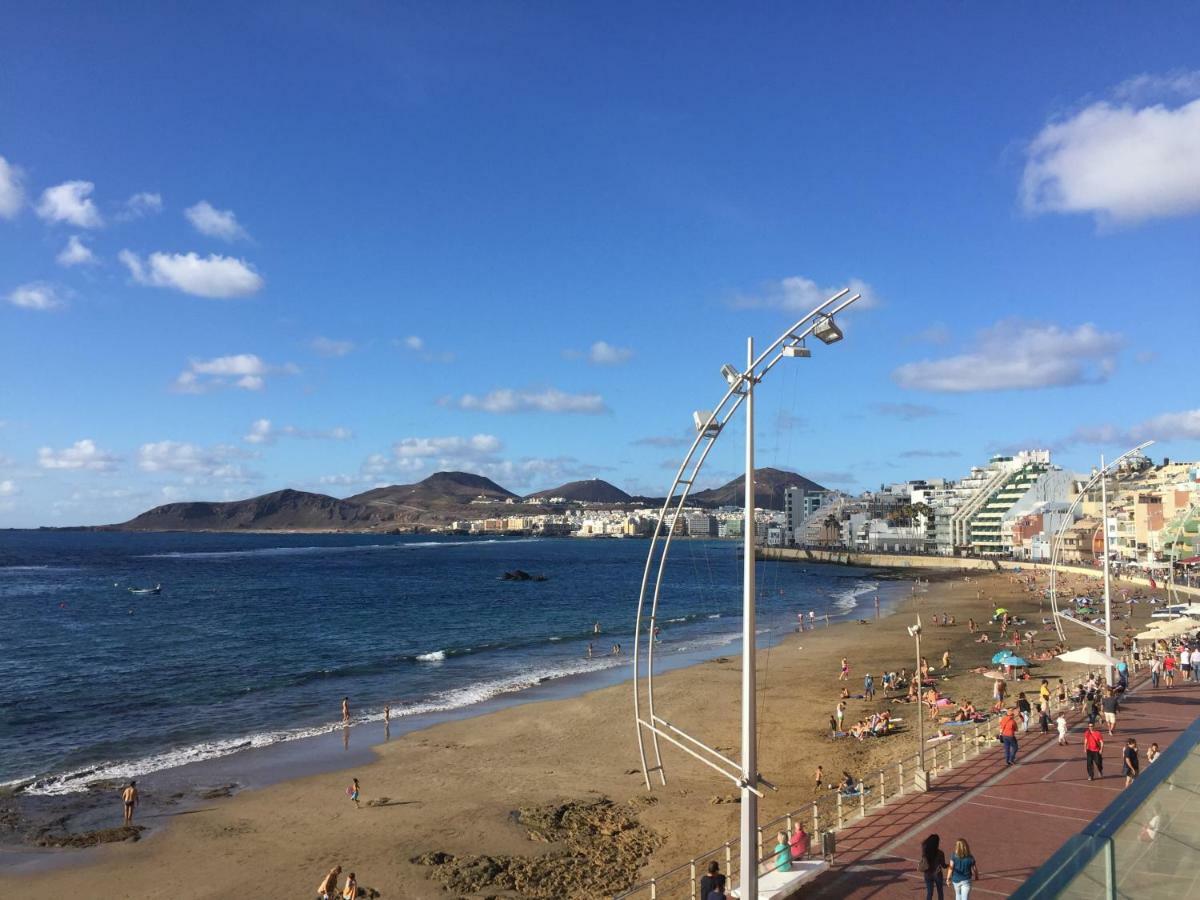 Piso Con Piscina Y Garaje En La Playa De Las Canteras Лас-Пальмас-де-Гран-Канария Экстерьер фото
